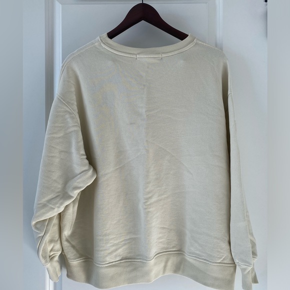 Women’s Medium- Light Cream, Oak & Fort Sweatshirt - Picture 2 of 3